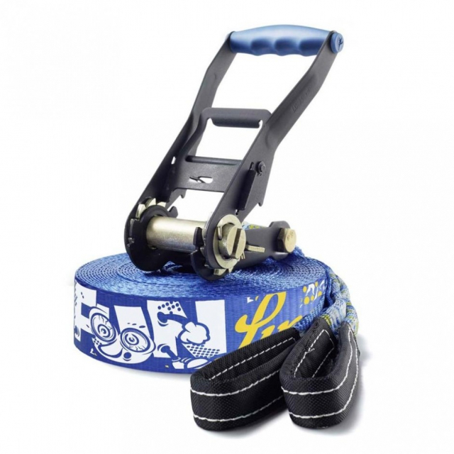 Funline slackline, extra geschikt voor kinderen.